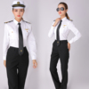 船长海员女制服衬衫，游轮游艇船员，女生工作服ktv酒吧演出服装