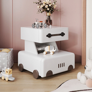 机器人创意儿童床头柜小户型2024男女孩卧室迷你卡通车床边柜