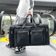 男士手提大容量旅行包学生住宿收纳待产大号行李包外出(包外出)搬家旅行袋