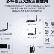 帝特usb转lora收发器rs232485422无线数传电台串口433通信模块