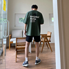 MRCYC韩版宽松休闲男士短袖T恤夏季字母印花纯棉学生圆领半袖体恤