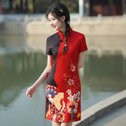 优雅旗袍，修身显瘦，复古中国风
