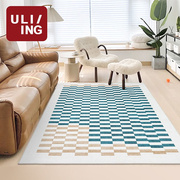 优立地毯家用可机洗地毯客厅野餐垫床边毯茶几地毯女王卷01-152X2