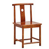 可姿新中式仿古官帽椅圈椅三件套太师椅茶椅围椅实木榆木椅子