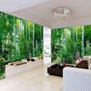 k532大自然风景绿树林竹子，简约3d大型壁纸壁画，客厅沙发卧室8d
