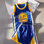 儿童篮球服套装30库里科比，詹姆斯欧文球衣夏装速干运动训练服定制