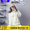 adidas冬男女情侣运动休闲长袖针织纯棉，纯色套头衫卫衣he4353