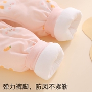 新生婴儿衣服秋冬0一6月3婴儿冬装2初生幼儿宝宝棉衣分体套装