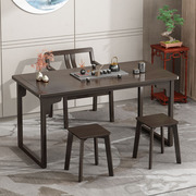 新中式茶桌椅组合办公室实木功夫，茶台泡茶桌客厅，茶几桌家用阳台桌
