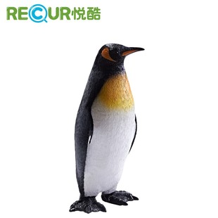 Recur悦酷 企鹅动物玩具 仿真海洋动物模型野生帝企鹅男女孩礼物