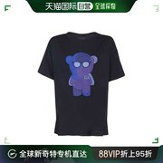 香港直邮armani阿玛尼短袖，t恤黑色小熊，圆领日常6k2t6c2jyu20101