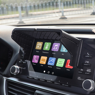 汽车GPS导航仪遮阳板车内中控倒车显示屏防反光遮光罩通用挡