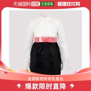 99新未使用香港直邮miumiu女士拼色连衣裙mf4326-51h-f096