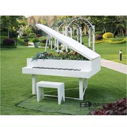 不锈钢铁艺仿真钢琴雕塑音符五线谱公园小区音乐主题景观装饰摆件