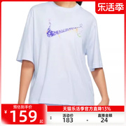 nike耐克夏季女子TEE OC运动休闲印花圆领短袖T恤锐力FD9315-085