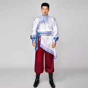 男士蒙古族少数民族男装，舞蹈演出服舞台表演开场舞艺，考款式男款
