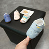 宝宝学步鞋春季0-1岁婴儿鞋子软胶底防滑透气棉布婴幼儿鞋春