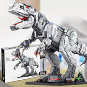 大型恐龙霸王龙兼容乐高积木拼装玩具益智男孩高难度儿童