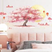 树墙贴画客厅卧室房间床头布置温馨墙纸自粘墙面装饰贴纸壁纸