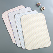 新生儿彩棉隔尿垫婴儿用品，纯棉防水透气可洗两面，可用防漏尿床垫的