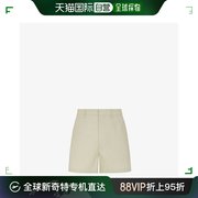 香港直邮潮奢fendi芬迪，男士短裤灰色羊毛短裤fb0978ar8t