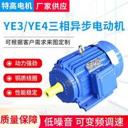 YE3/YE4系列三相异步电动机YE3-100L2-4立式卧式三相异步电机马达