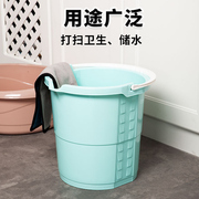 家用手提大号水桶洗车桶，加厚储水塑料桶，小水桶学生宿舍洗澡洗衣桶
