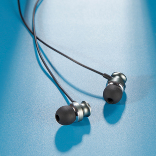爱国者音乐有线耳机入耳式重低音耳麦带麦线控适用于华为手机电脑