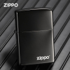 Zippo打火机正版防风 黑冰标志150ZL 煤油防风打火机送男朋友