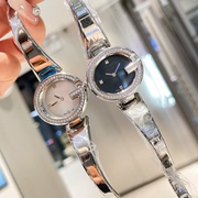时尚古风椭圆g型女表轻奢镶钻贝母面表盘手表，典雅高级感手镯腕表