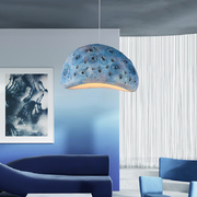 设计师餐厅吊灯创意个性客厅卧室侘寂风微水泥装饰民宿服装店灯具