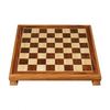 御圣国际象棋棋盘实木大号，高档欧式黑白棋盘，比赛专用国际象棋桌子