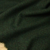 高档墨绿黑色交织羊毛布料 厚实保暖不扎 大衣外套裤子裙子面料