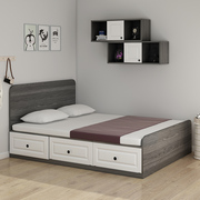 定制榻榻米床简约现代板式箱体单人床高箱储物小户型多功能收纳床