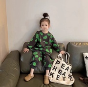 男女童韩版春秋套装，2024宝宝衣服时髦中小童，休闲卫衣两件套潮
