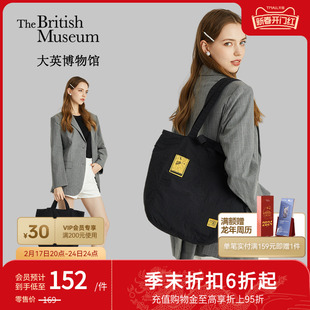 大英博物馆盖亚安德森猫轻便两用大容量手提包，单肩包包女生日礼物
