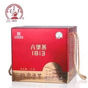 咨询三鹤1813六堡茶2018年一级散茶广西梧州特产黑茶礼盒