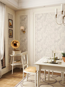 法式大象动物装饰客厅墙面翻新家具贴纸改造卧室墙纸自粘自贴防水