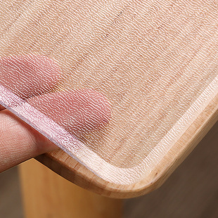 加厚透明实木餐桌垫PVC软玻璃桌布防水防油免洗防烫茶几垫桌面垫