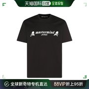 香港直邮Mastermind JAPAN 男士 黑白棉质T恤 MJ24E12TS128008