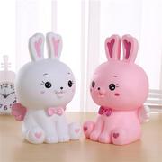 可爱兔子存钱罐儿童防摔女生网红可存可取储蓄罐创意女孩生日礼物
