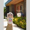 史豌豆(史豌豆)女童字母印花短袖，t恤2024夏装小女孩洋气时髦休闲上衣