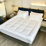 酒店床垫床褥加厚软垫，宾馆民宿可折叠保护垫1.8m床，宿舍防滑褥子