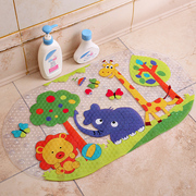 家用淋浴浴室防滑垫卫生间厕所PVC防滑脚垫卡通儿童洗澡防滑垫