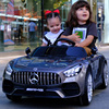 儿童电动汽车双座四轮遥控摇摆越野宝宝，玩具车可坐双人婴儿小孩车