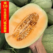 海南西州蜜瓜九斤哈密瓜新鲜一箱当季应季水果整箱香甜瓜网纹瓜。