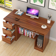 电脑桌台式家用办公桌子卧室书桌简约现代学生写字桌组装简易桌子