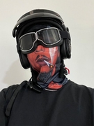 摩托车头套男冬季骑行面罩头盔加绒内衬全脸防风保暖滑雪围脖套女