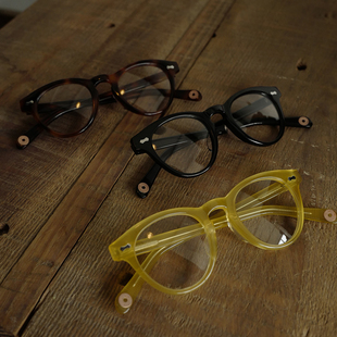 sbc意大利进口板材眼镜框1950s经典，设计三色原创日本偏光墨镜夹片