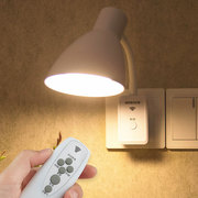 遥控小夜灯led节能照明卧室，床头台灯婴儿，喂奶调光定时创意夜光灯